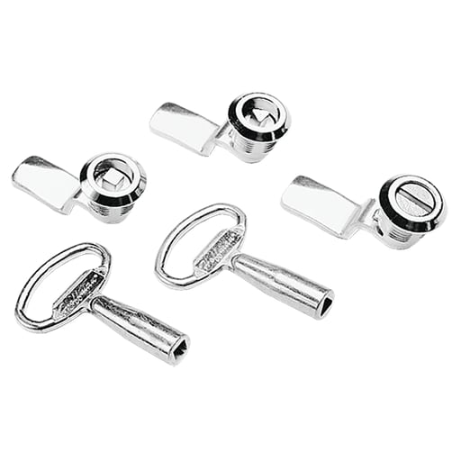 nVent Hoffman - Hoffman AL32 Latch Kits for Type 4 and 12 Enclosures, fits DL Wall-Mtg. , Steel