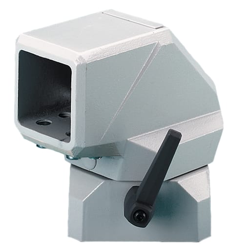 nVent Hoffman - Hoffman CCS8FECLG COMPACT Series 4 Flange Elbow Coupling, fits 80x 80mm, Lt Gray, Aluminum