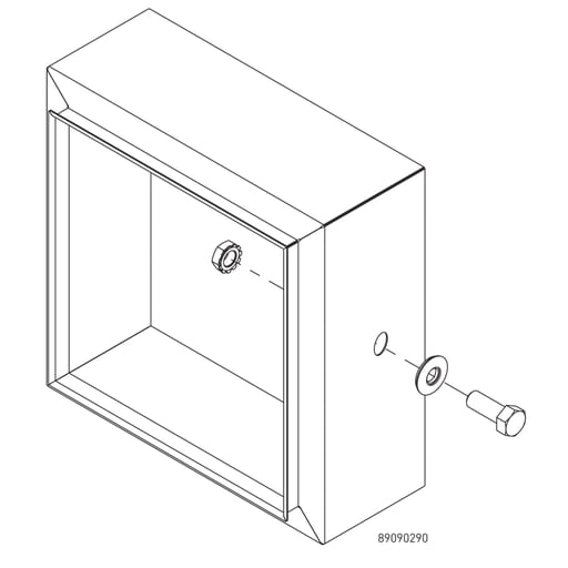 nVent Hoffman - Hoffman AHK14204X UL-Recognized Hardware Kits, Stainless Steel