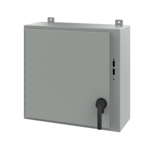 nVent Hoffman - Hoffman A24SA2610LPPL Preferred Cutout, Disconnect Enclosure, Type 12, 24" x 25.38" x 10", Steel