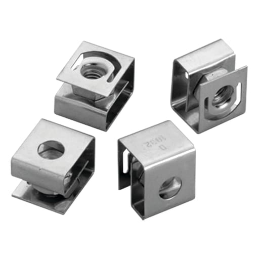 nVent Hoffman - Hoffman AN1032 Clip Nut Package, #10-32, Steel