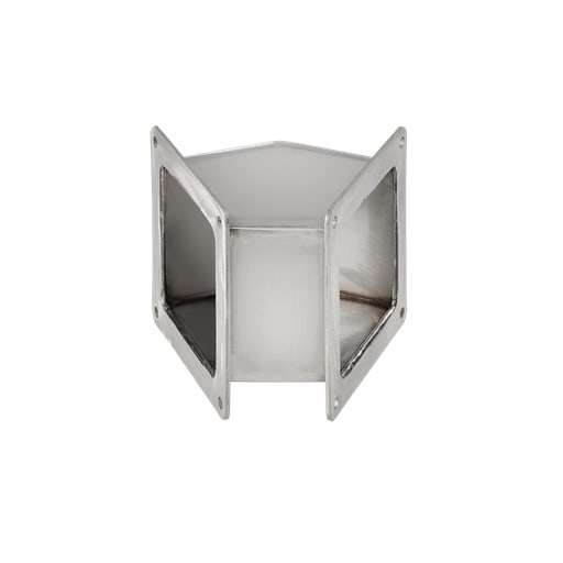 nVent Hoffman - Hoffman F66WE45SS 45-Degree Elbow, 6" x 6", SS Type 304