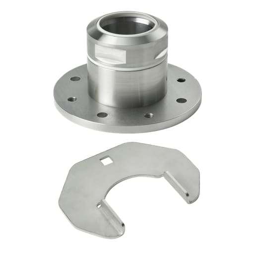 nVent Hoffman - Hoffman SFBBSS Syspend Sanitary HMI Fixed Base Bracket, SS Type 304