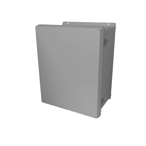 nVent Hoffman - Hoffman VJ1816HWPL2 VJ Flat Opaque Cover Type 4X, 19.32x17.32x9.6, Lt Gray, FRP, HWPL
