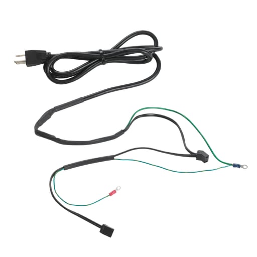 nVent Hoffman - Hoffman ACORD2T Fan Cords With Inline Thermostat, Black, Copper