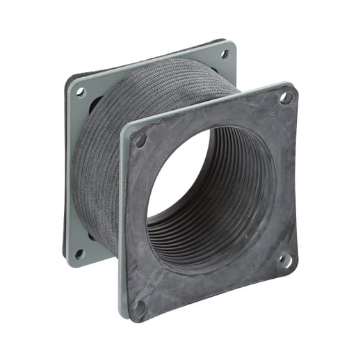 nVent Hoffman - Hoffman F22WFF Flexible Fitting, 2.5" x 2.5", Rubber