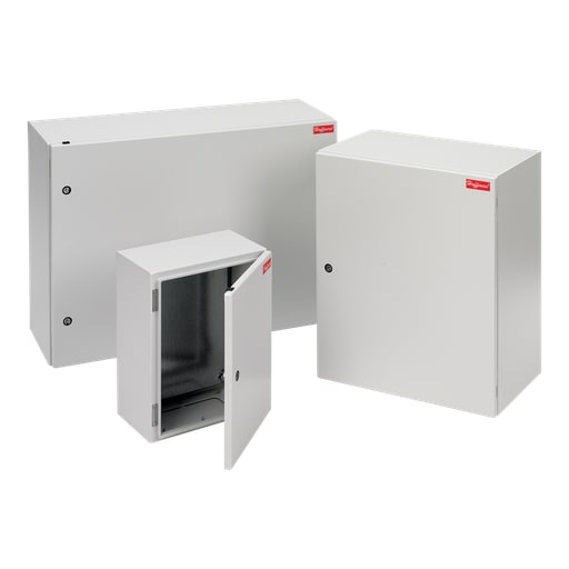nVent Hoffman - Hoffman G500500300G 500 x 500 x 300mm FUSION G7 Wall-Mount Enclosure, Type 4, 12, Steel