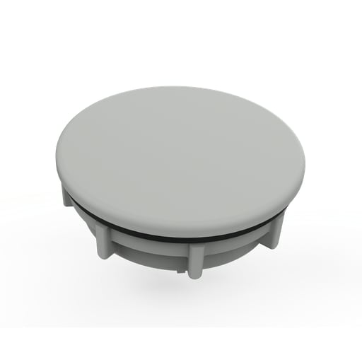 nVent Hoffman - Hoffman ASPB100125NM HOL-SEALERS Non-Metallic Hole Seals, 2.19 Dia., Plastic