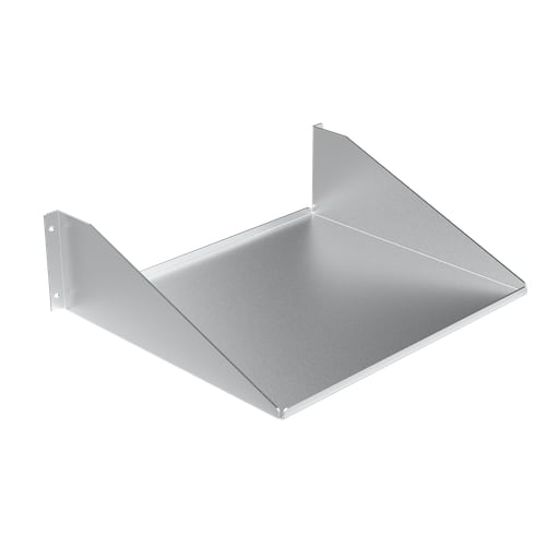 nVent Hoffman - Hoffman ESH19V Single-Sided Steel Vented Shelf, fits 19" rack, Black, Steel