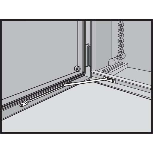 nVent Hoffman - Hoffman UUDS Door Stop Kit, fits ULTRX, SS Type 304