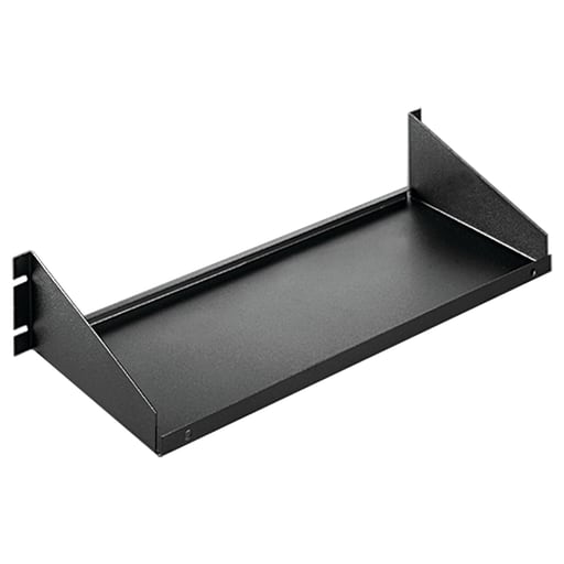 nVent Hoffman - Hoffman ESH198 Single-Sided Shelf, fits 19" rack, Black, Steel