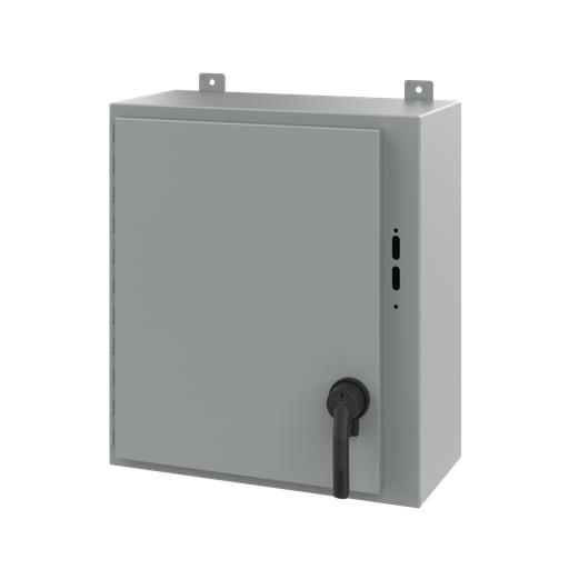 nVent Hoffman - Hoffman A24SA2210LPPL Preferred Cutout, Disconnect Enclosure, Type 12, 24" x 21.38" x 10", Steel