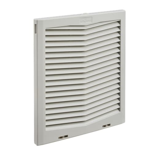 nVent Hoffman - Hoffman HG1300404 HG Filter Fan Exhaust Grilles, fits HF13 fans, 13-inch, IP54, Lt Gray