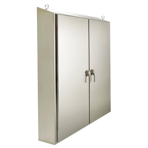 nVent Hoffman - Hoffman WS625118SS WATERSHED Free-Stand, Type 4X, 62" x 51" x 18", SS Type 304
