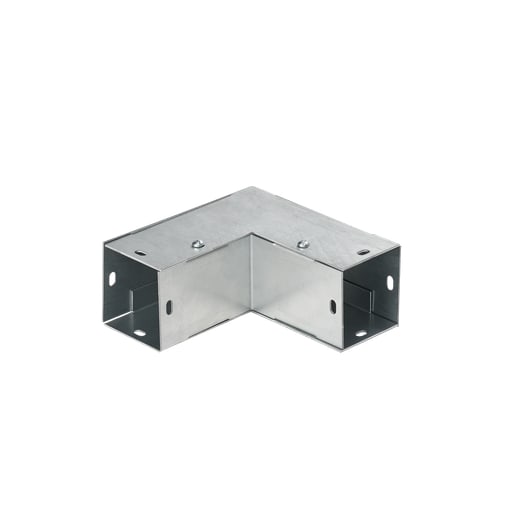 nVent Hoffman - Hoffman F6690EOUTGV Galvanized 90-Degree Elbow.Outside Opening, fits 6" x 6", Steel