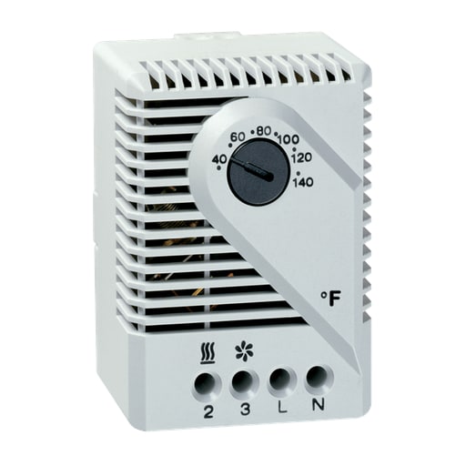 nVent Hoffman - Hoffman THERM16F Thermostat Controller, 2.64x 1.97x 1.5, Lt. Gray