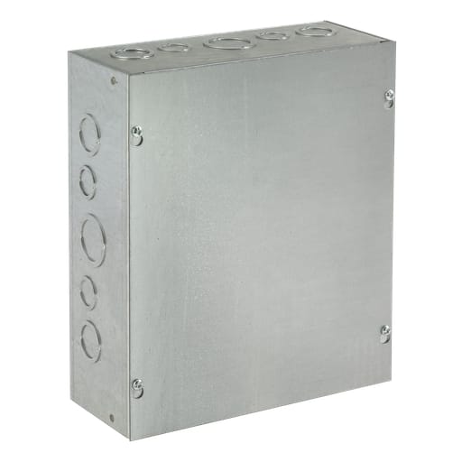 nVent Hoffman - Hoffman ASG18x 12x 6 Screw-Cover, Type 1, 18" x 12" x 6", Steel