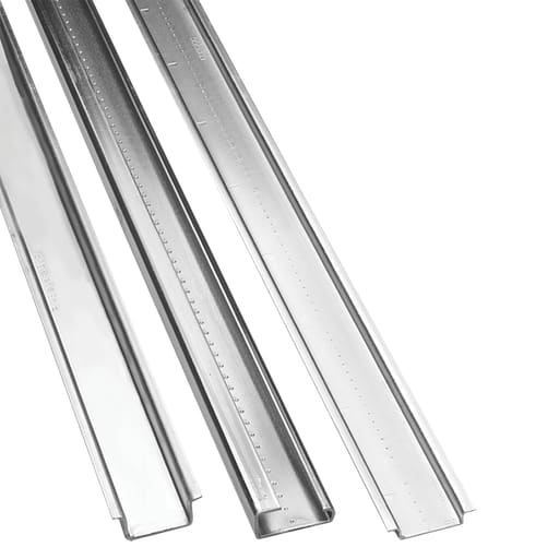 nVent Hoffman - Hoffman ADNR1 DIN Type Rails, 2000mm, Steel
