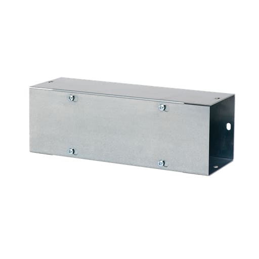 nVent Hoffman - Hoffman F88T124GV Lay-In NEMA Type 1 Galvanized Wireway Straight Section, 8" x 8" x 24", Steel