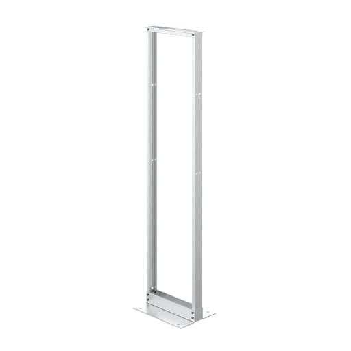 nVent Hoffman - Hoffman EVR19FM45U 2-Post Open Frame Rack, 84" x 20.25" x 15", Aluminum