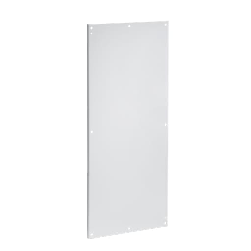 nVent Hoffman - Hoffman A90P72F1 Panels for Free-Stand Type 4, 4X and 12 Single- and Dual-Access Two-Door Enclosures with Mounting Channel, fits 90.06" x 72.06", White, Steel