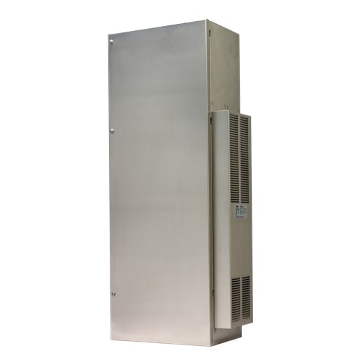 nVent Hoffman - Hoffman CR430826G037 ProAir Harsh Environment Outdoor with Crsn 3R CR43, 8000BTU 230V, Brushed, SS304