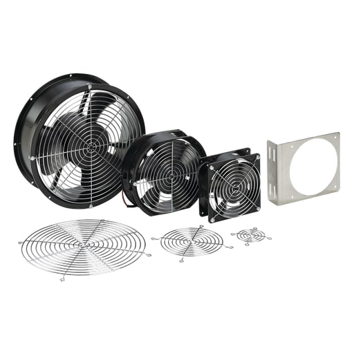 nVent Hoffman - Hoffman A4AXFN 4" Compact Axial Fans, 115v 50/60Hz