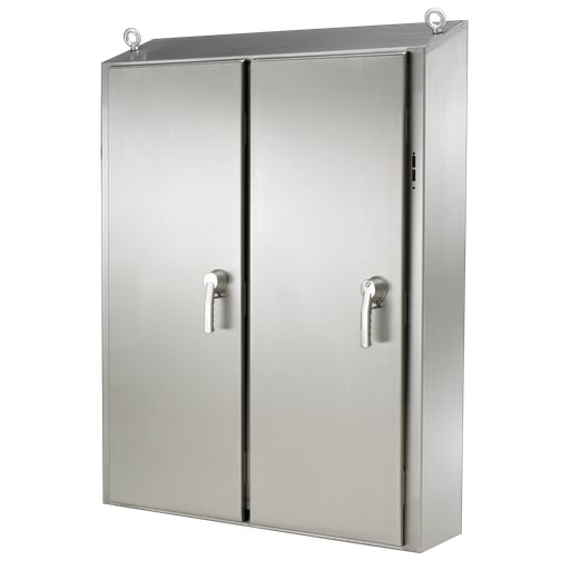 nVent Hoffman - Hoffman WS62XM6318SS Hoffman WATERSHED Free-Standing SS Disconnect Enclosures, 62" x 63" x 18", SS Type 304