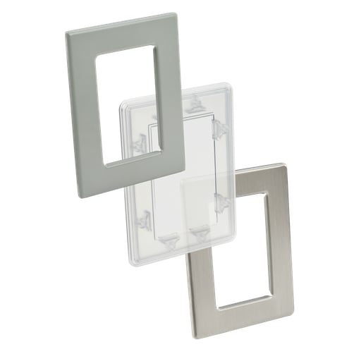 nVent Hoffman - Hoffman APWK133NF Steel, Stainless Steel and Non-Metallic Window Kits, 15.5" x 5.5", Gray, Steel