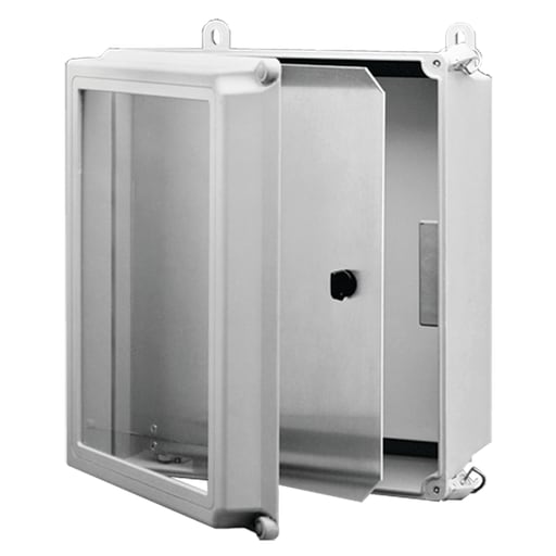 nVent Hoffman - Hoffman A16SPK14C Swing-Out Panel Kit, fits 16" x 14", Aluminum