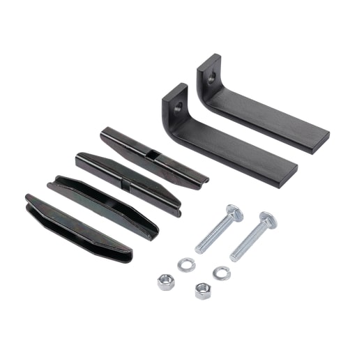 nVent Hoffman - Hoffman LFKB Foot Kit, Steel, Black