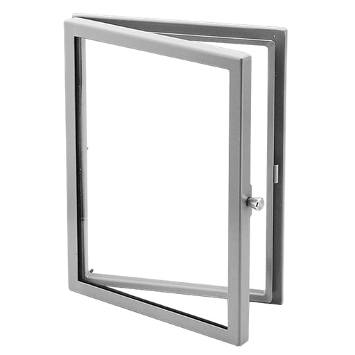 nVent Hoffman - Hoffman APWK2420H Type 12 Hinged Window Kit, 24" x 20" x 1.49, Gray, Steel