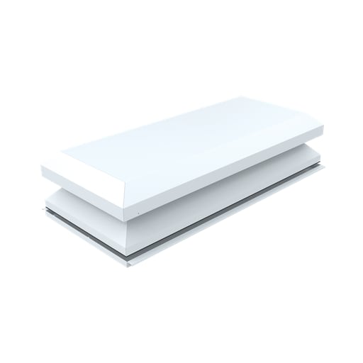 nVent Hoffman - Hoffman WFHD3PT6830 Tops, 15.53x68.89x33.42, White, Aluminum