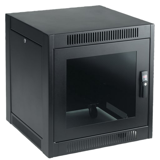 nVent Hoffman - Hoffman ENC766SH SOHO Cabinet for Small Office and Home Office, 700x 600x 600mm, Black, Steel