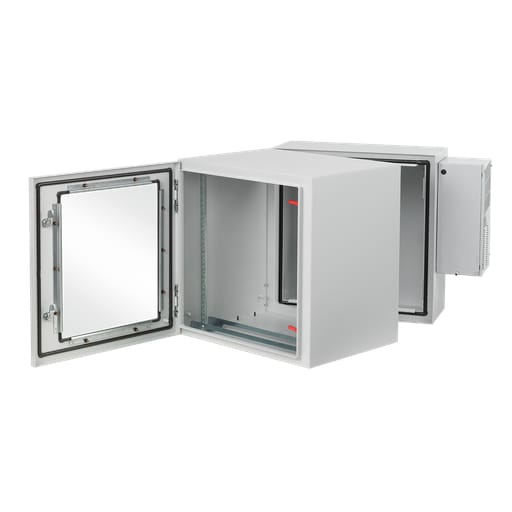 nVent Hoffman - Hoffman PTHW362428G2A PROTEK Double-Hinged, UL and NEMA Type 4, 4X or 12, 36.30x 23.62x 27.95, Lt Gray, Steel
