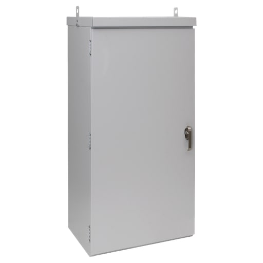 nVent Hoffman - Hoffman A60R2518FSLP WEATHERPRO Outdoor Pad Mount, Type 3R, 60" x 25" x 18", Lt Gray, Steel