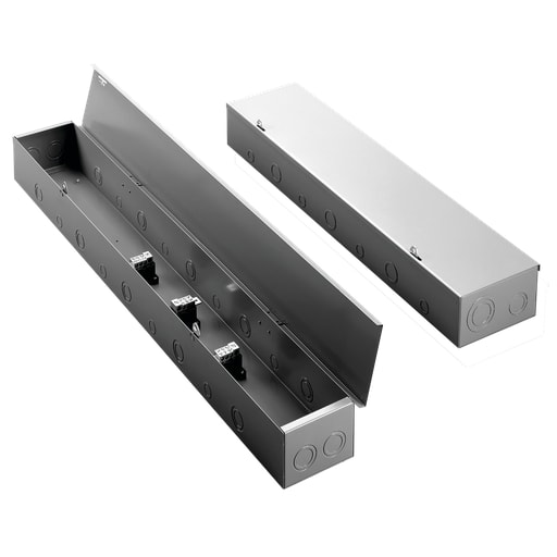 nVent Hoffman - Hoffman AST3123R Splitter Trough, Type 1, 36" Section, Gray, Steel