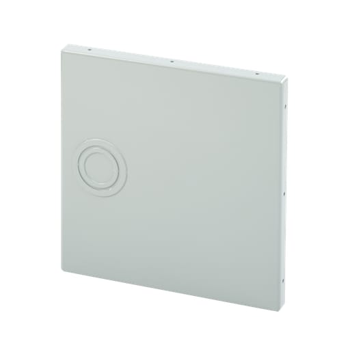 nVent Hoffman - Hoffman F66GCP 6" x 6" Lay-In NEMA Type 1 Wireway Closure Plate w/ Knockouts, Steel