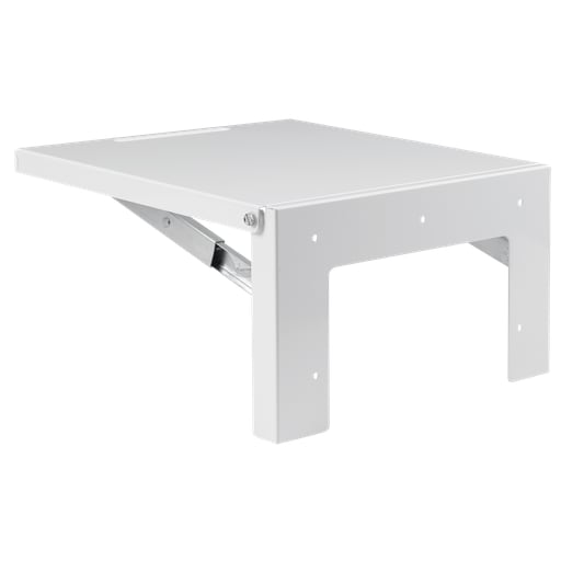 nVent Hoffman - Hoffman AA35SHLF1218 Large Folding Shelf, 12" x 18", Lt Gray, Steel
