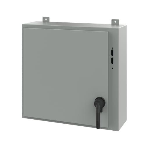 nVent Hoffman - Hoffman A24SA2608LPPL Preferred Cutout, Disconnect Enclosure, Type 12, 24" x 25.38" x 8", Steel