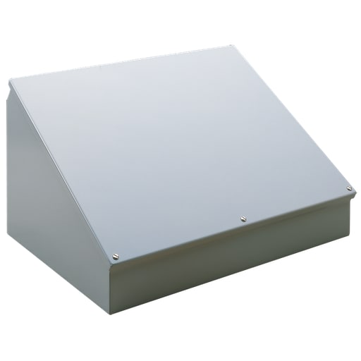 nVent Hoffman - Hoffman C8C8 8" x 8" x 7" Sloped Cover Consolet, Type 12, Steel