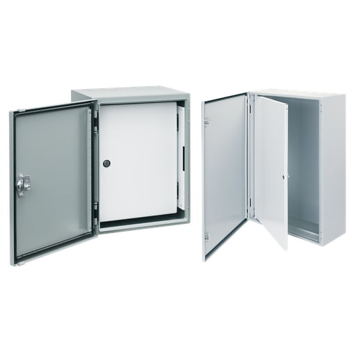 nVent Hoffman - Hoffman CSPB1212 CONCEPT Swing-Out Panels, fits 12" x 12", White, Steel