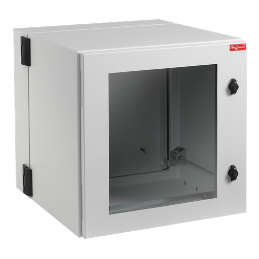 nVent Hoffman - Hoffman PTHW242424G2 PROTEK Double-Hinged, UL and NEMA Type 4, 4X or 12, 24.09x 23.62x 24.02, Lt Gray, Steel