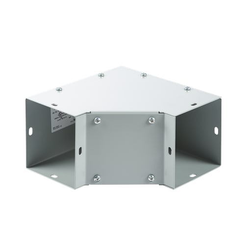 nVent Hoffman - Hoffman F4490EIN 90-Degree Elbow.Inside Opening, fits 4" x 4", Gray, Steel