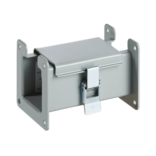 nVent Hoffman - Hoffman F126L06 Lay-In NEMA Type 12 Wireway Straight Section, 12" x 6" x 6", Gray, Steel