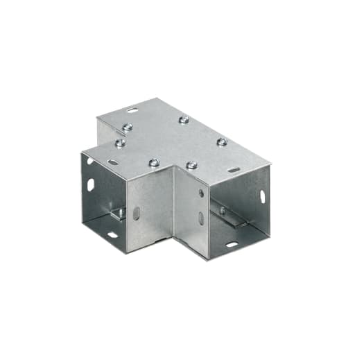 nVent Hoffman - Hoffman F66GTGV Galvanized 90-Degree Flush Tee, 6" x 6", Steel