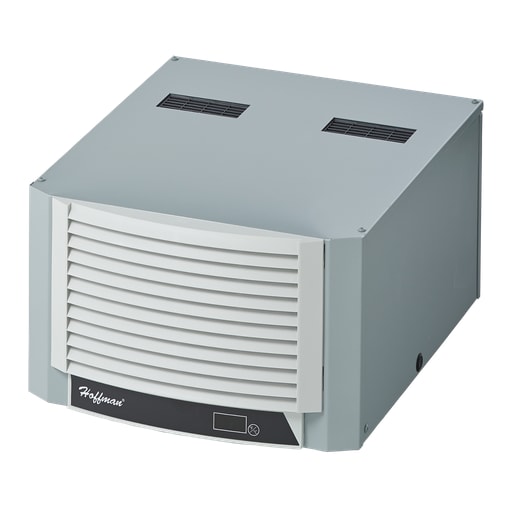 nVent Hoffman - Hoffman MHB110446G400 GENESIS Top-Mount Indoor, 3300/4000 BTU, Lt Gray, Steel, 1Phase 460v 50/60Hz