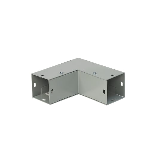 nVent Hoffman - Hoffman F101090EOUT 90-Degree Elbow.Outside Opening, fits 10" x 10", Gray, Steel