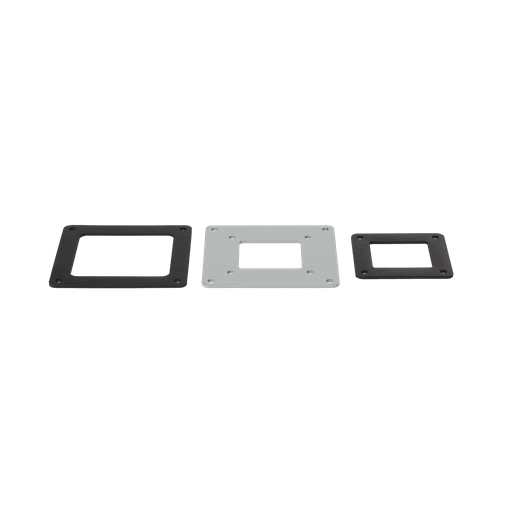nVent Hoffman - Hoffman F44WRE22 Reducer Bushings, 4x 4 to 2.5x 2.5, Gray, Steel