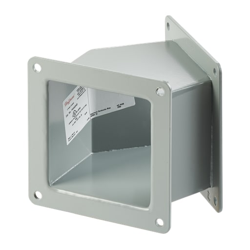 nVent Hoffman - Hoffman F22WE45 45-Degree Elbow, 2.5" x 2.5", Gray, Steel